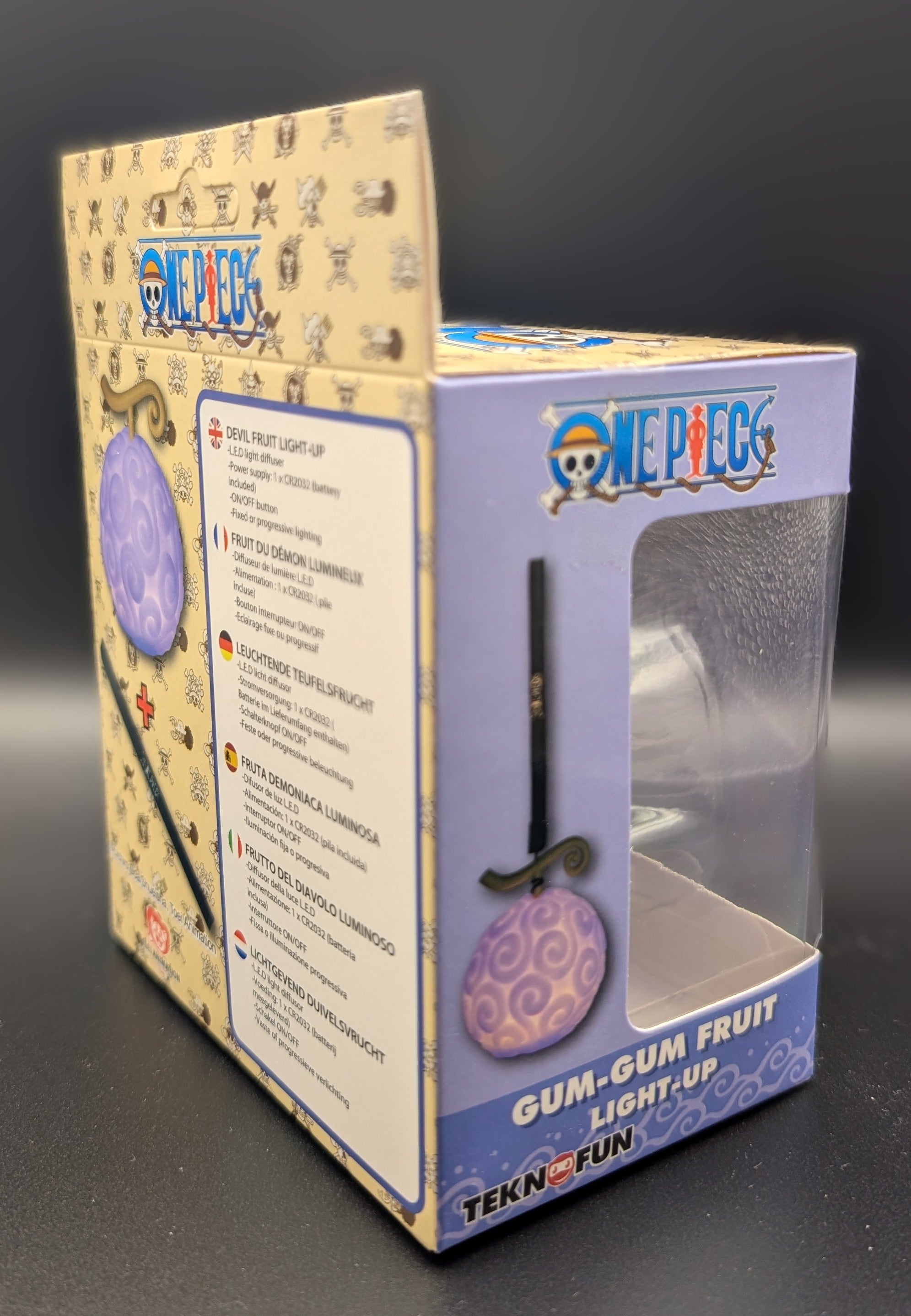 One Piece - Gum-Gum Frucht (Gomu Gomu no Mi) - Light-Up Figur mit Handschlaufe